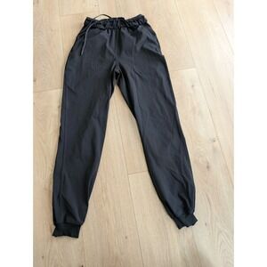 Lululemon Keep Moving Jogger Black Women's 2 Retail $118 W5CV4S 28"